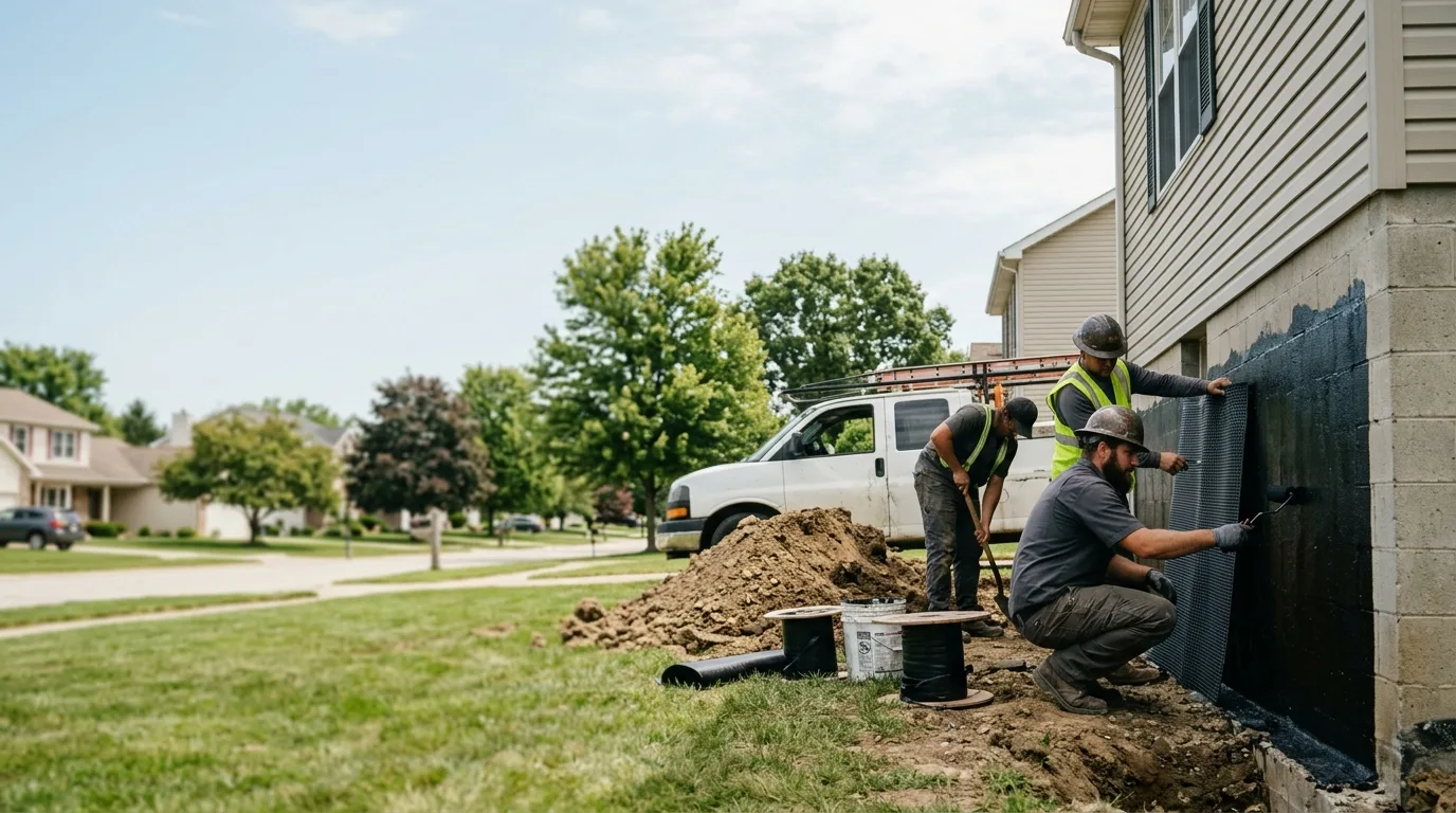 Basement Waterproofing in Kalona, IA near me
